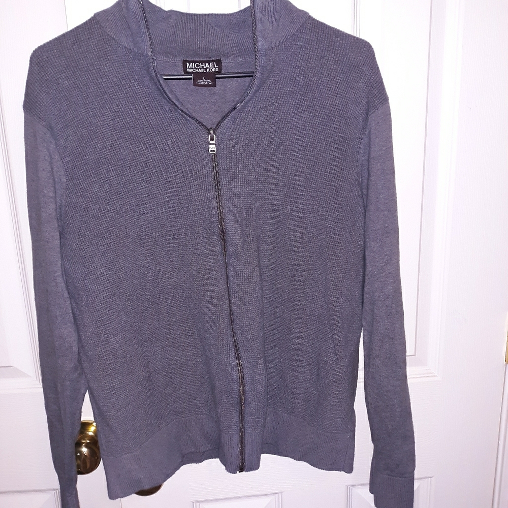 Michael Kors Zip Up Sweater